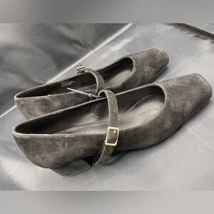 Matisse Mirabelle Black Suede Mary Jane Pump Women’s Size 6.5